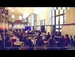 La Française a mis de gros moyens pour cet évènement sur "Le Mix Zero Carbon"... 