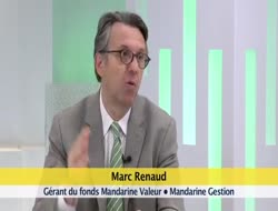 "On devrait plutôt faire 10% sur les marchés actions cette année..." Marc Renaud (Mandarine Gestion)