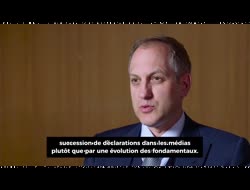 « Le principal risque serait que nous ayons entièrement tort et que Donald Trump ait entièrement raison...»